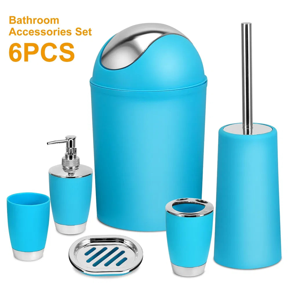 Bathroom Accessories Set, 6 Pieces - image 10