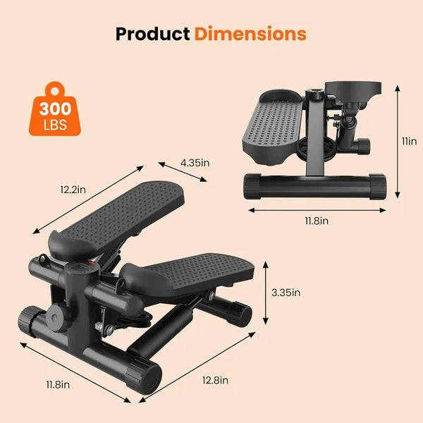 Mini Stepper with Resistance Bands - image 7