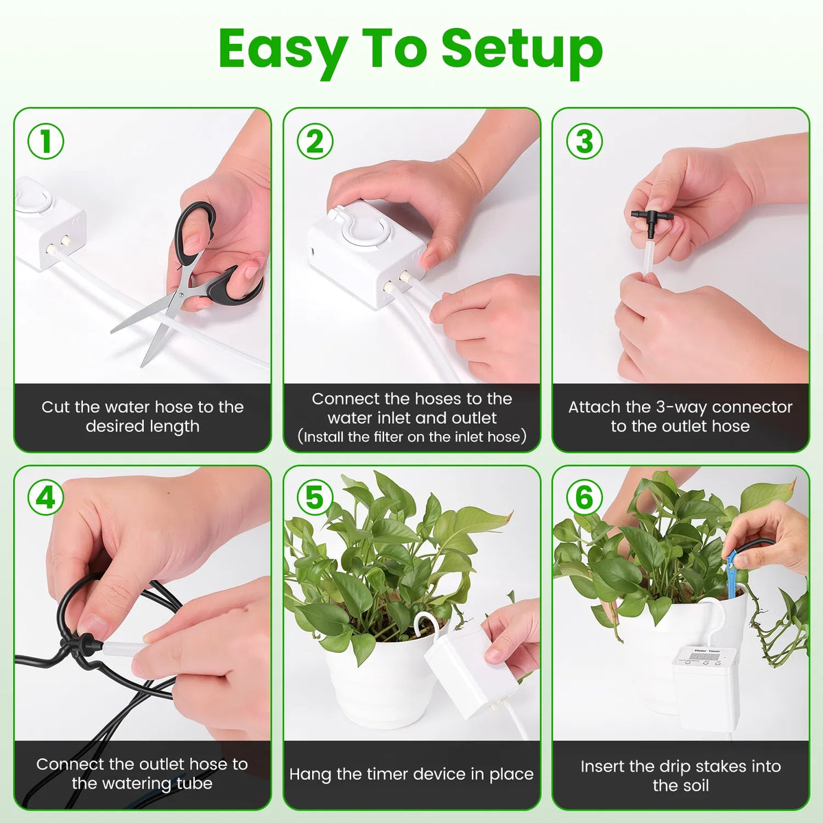 Automatic Drip Irrigation Kit for Potted Plants - image 3