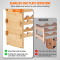 Stackable Bamboo Wine Rack, 4 Tier, 36 Bottles