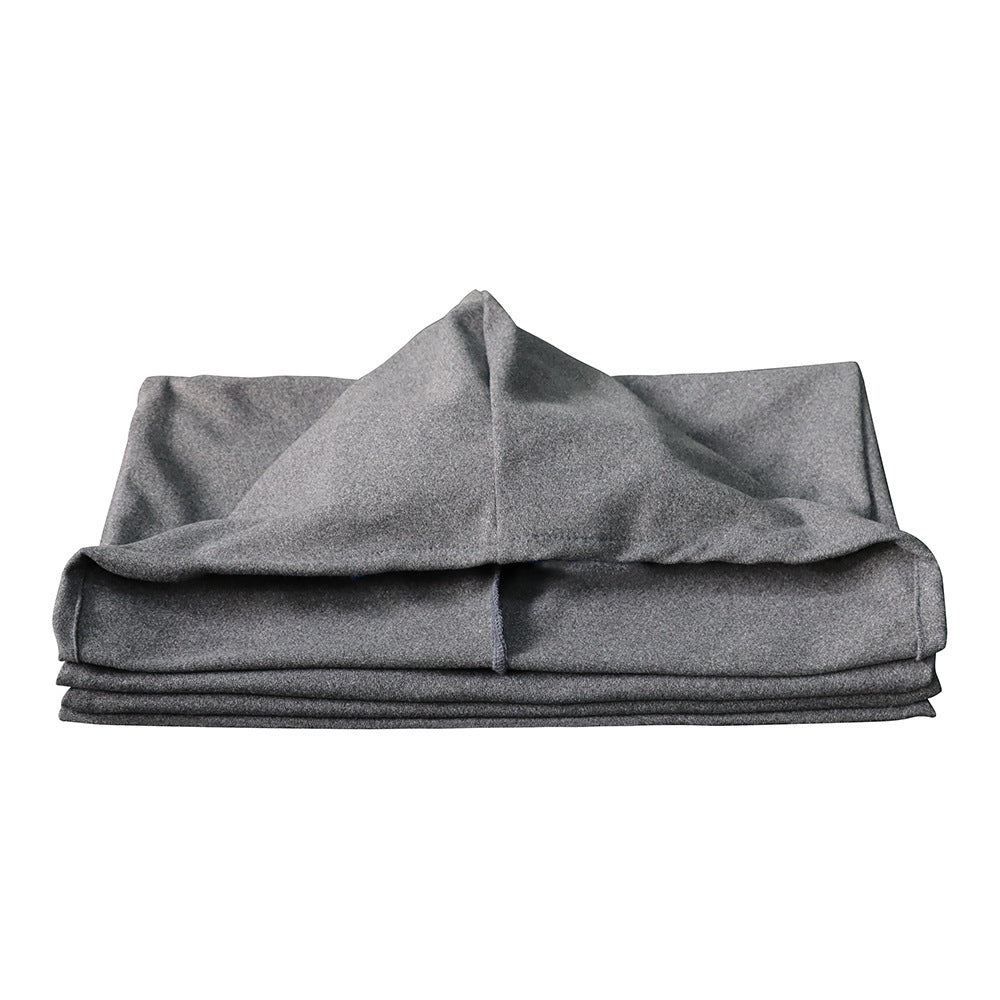 Wearable Hooded Sleep Pod Blanket, Grey, XL - image 3