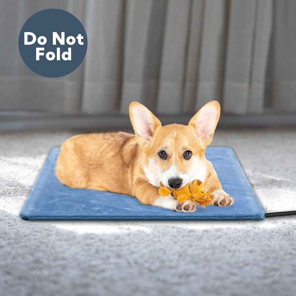 Large Pet Heating Pad, 48 x 23.6 in, Blue - image 5