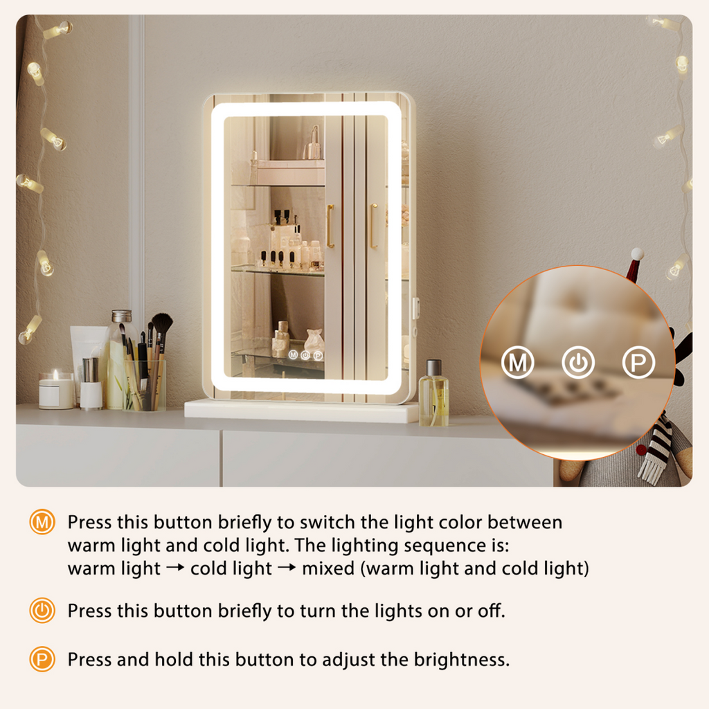 LED Vanity Mirror, 13 x 17 in - image 5