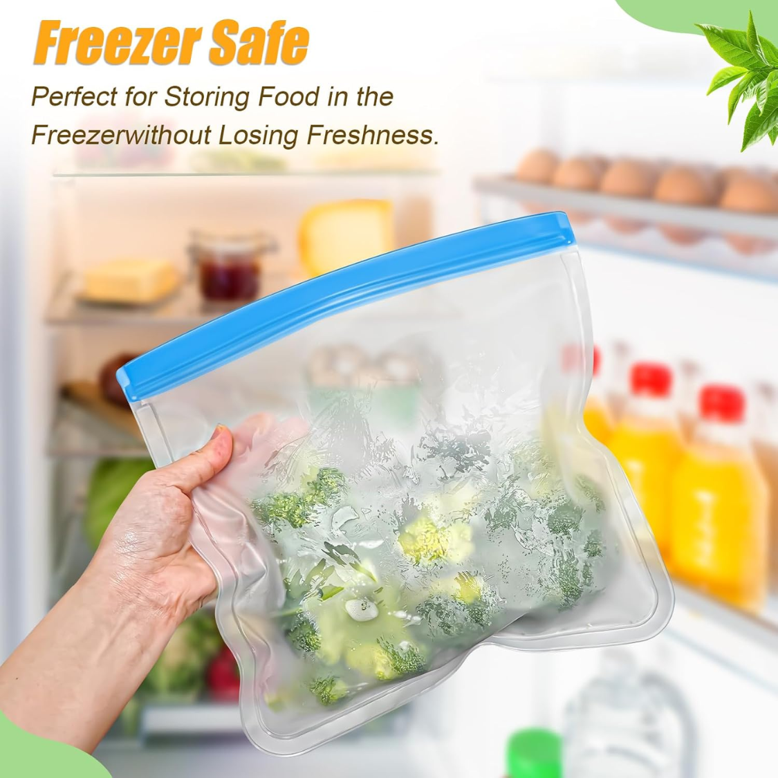 Reusable Silicone Food Storage Bags - image 3