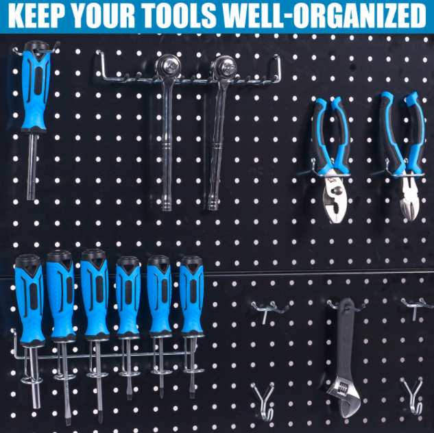Pegboard Organizer Kit, 278 Piece - image 7