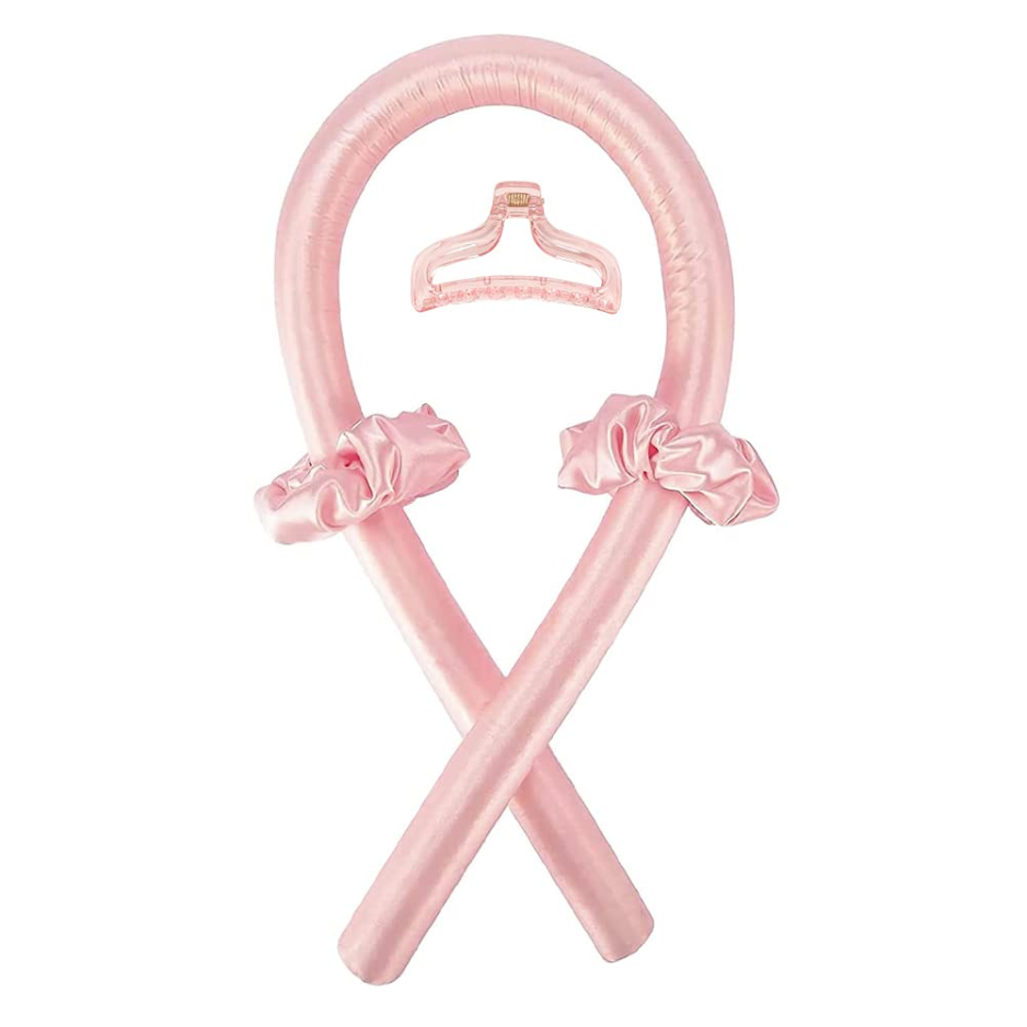 Heatless Curling Rod Headband, Pink - image 5