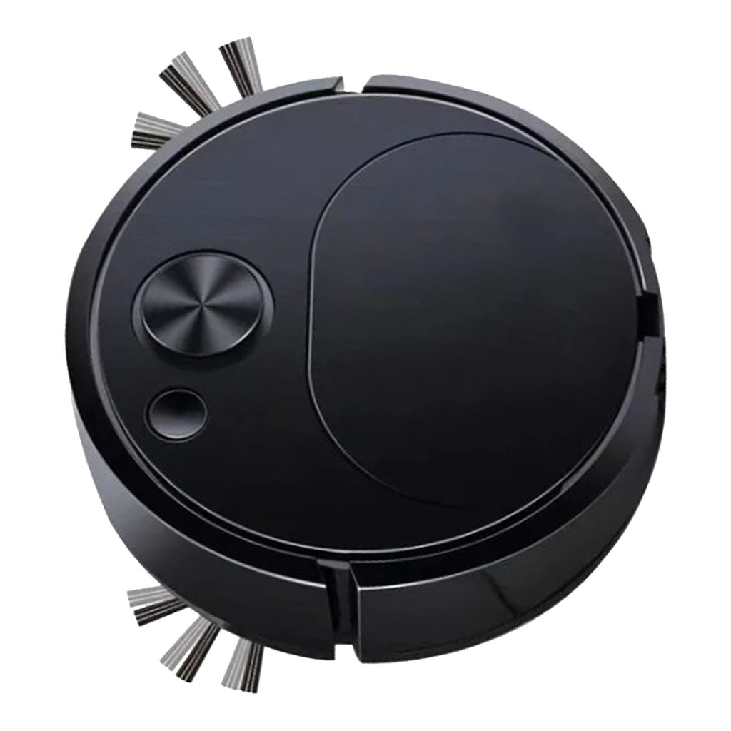 Mini Robot Vacuum, 3-in-1, Black - image 3
