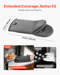 Mini Silicone Oven Mitts, Gray, Pair