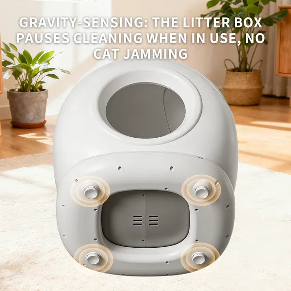 Self-Cleaning Cat Litter Box, 78 L, App Control - image 5
