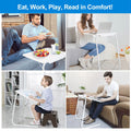 Folding TV Tray Table, 6 Heights, 3 Angles