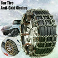 Car Snow Traction Chains, 4 Pack, Tire Width 165-265 mm