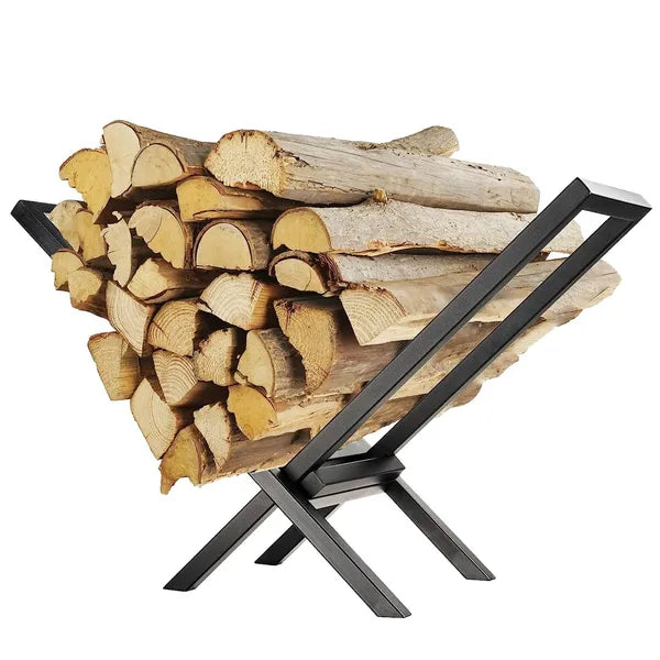 X-Shape Firewood Log Rack, 220 lb - image 4