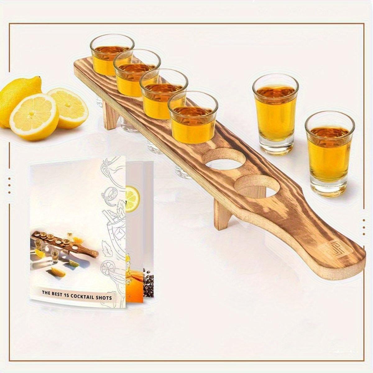 Wooden Shot Glass Serving Boards, Set of 3 - image 10