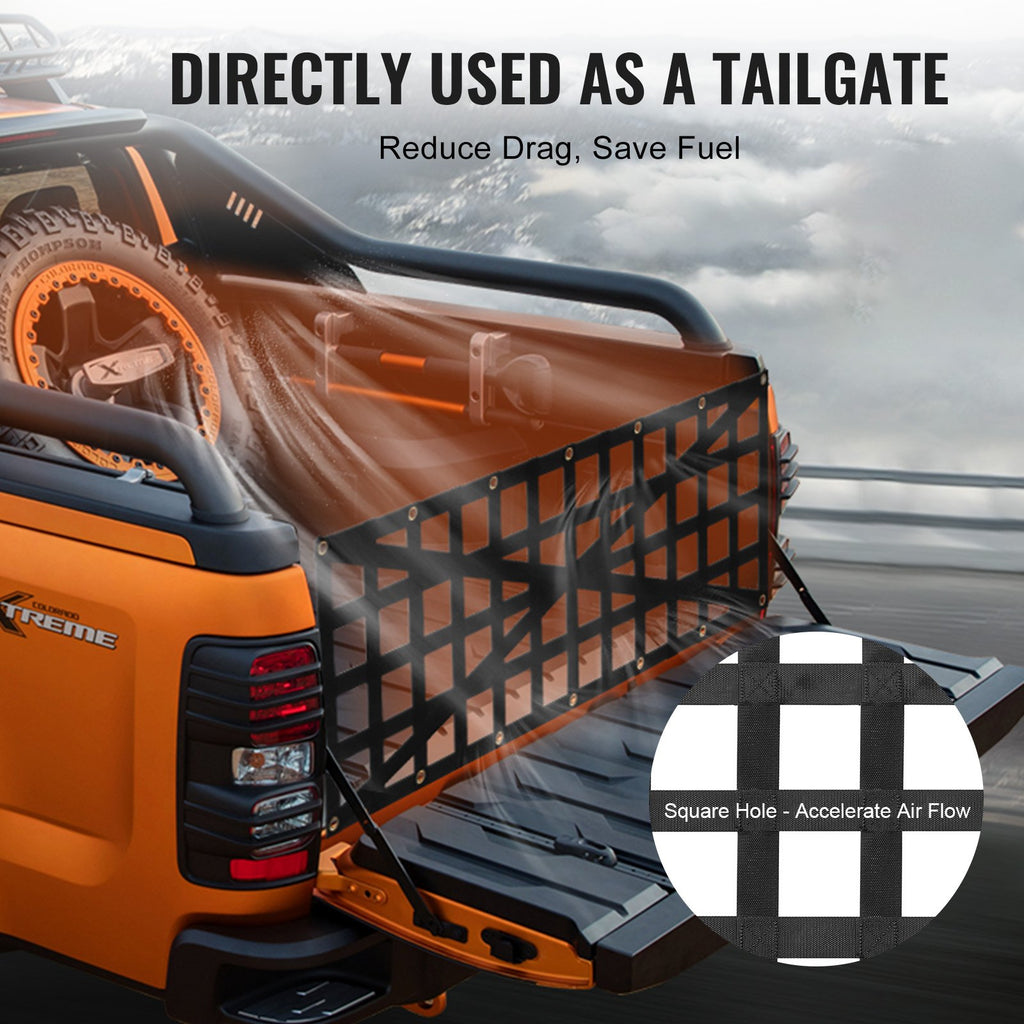 Pickup Truck Tailgate Net, 54 x 18 in - image 5