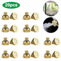 Brass Misting Nozzles, 20 Pack