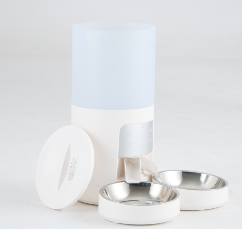 Automatic Pet Feeder, 6 L, Dual Stainless Bowls - image 3