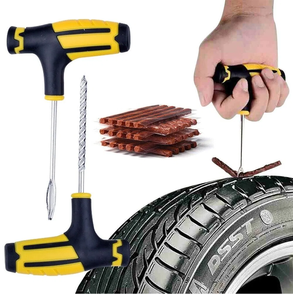 68-Piece Heavy-Duty Tire Plug Repair Kit