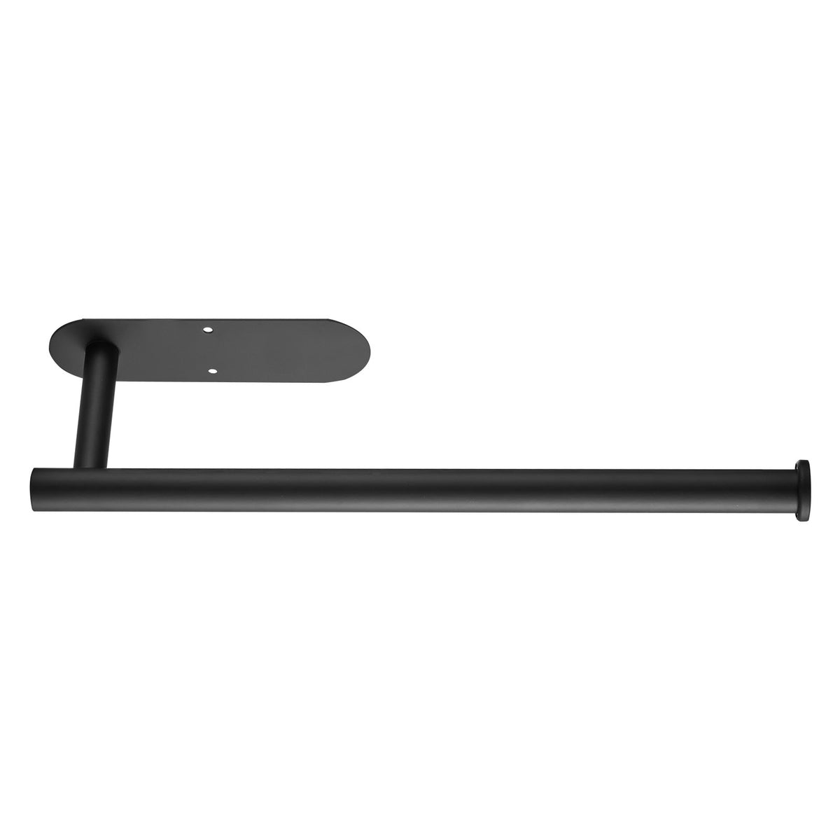 Under-Cabinet Paper Towel Holder, Black Stainless Steel - image 4