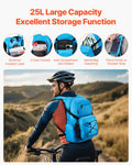 25L Hydration Backpack with 2L Bladder, Blue