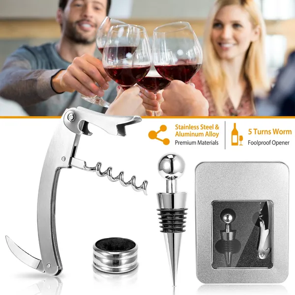 Wine Opener Set, 3 Pieces - image 2