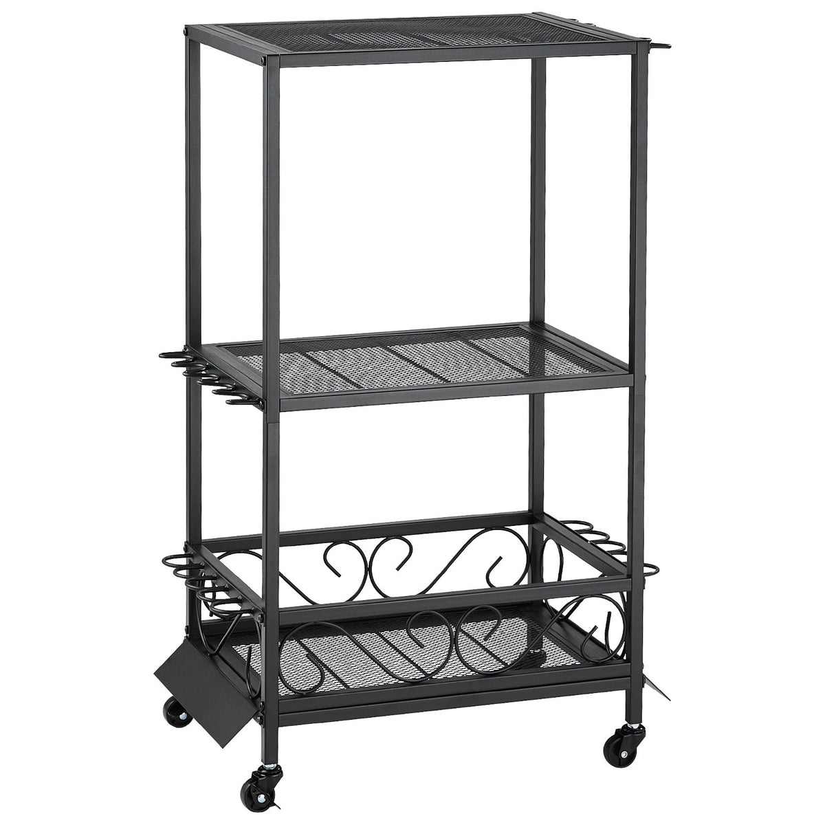 Rolling Fishing Rod Holder Cart, Holds 10 Rods - image 4