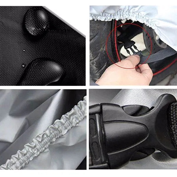 Waterproof Heavy-Duty Motorcycle Cover, 3XL
