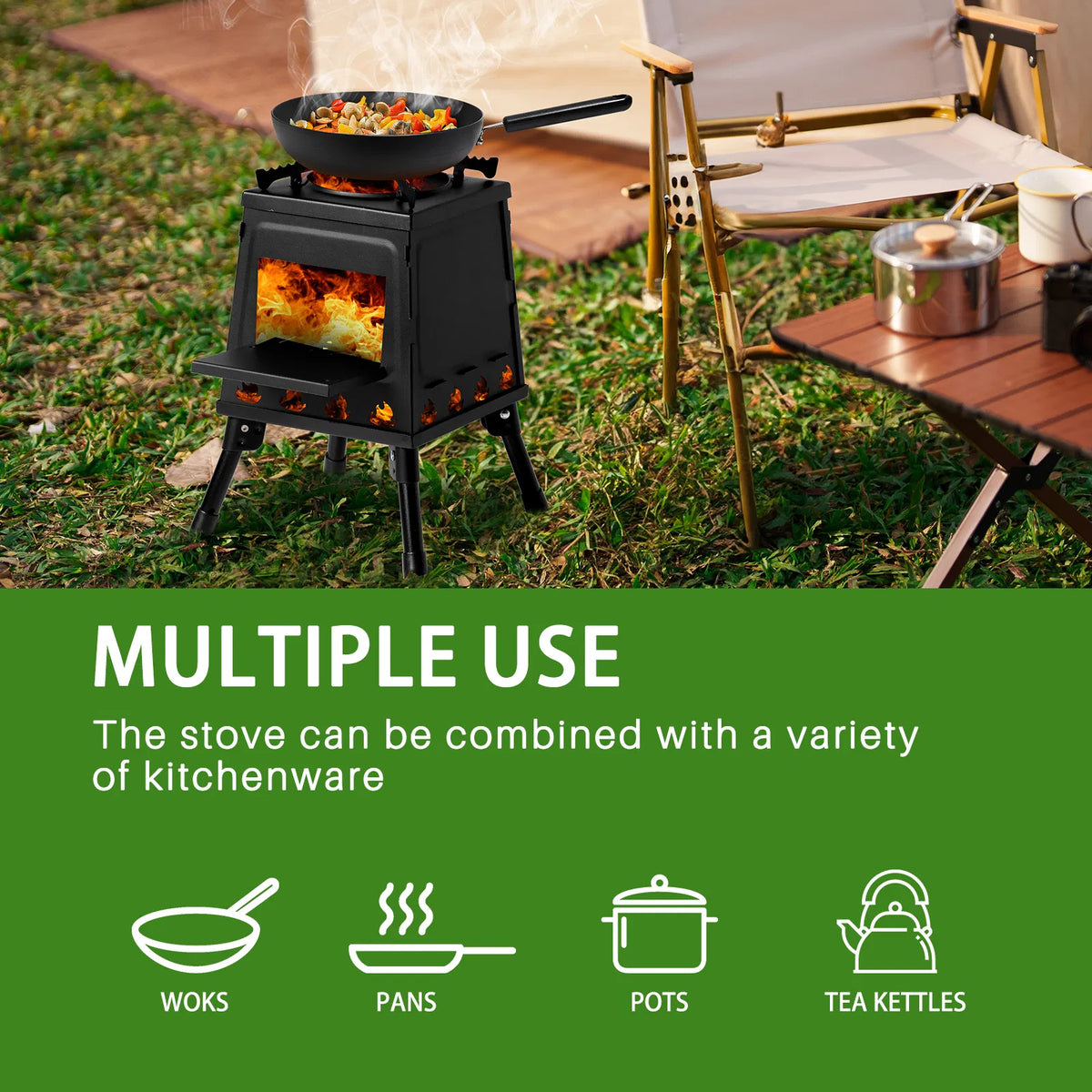 Portable Wood Burning Camping Stove - image 10