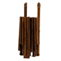 Bamboo Garden Edging Fence, 15.8 x 24 in