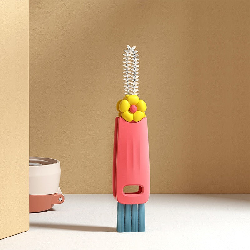 3-in-1 Bottle Lid and Gap Cleaning Brush, 3 Pack - image 4