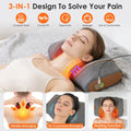 Neck Massager Pillow with Heat and Vibration