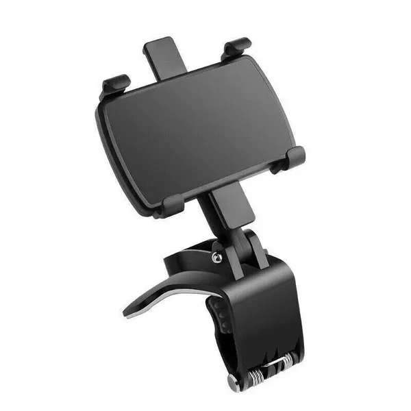Dashboard Clamp Phone Mount, Black - image 2