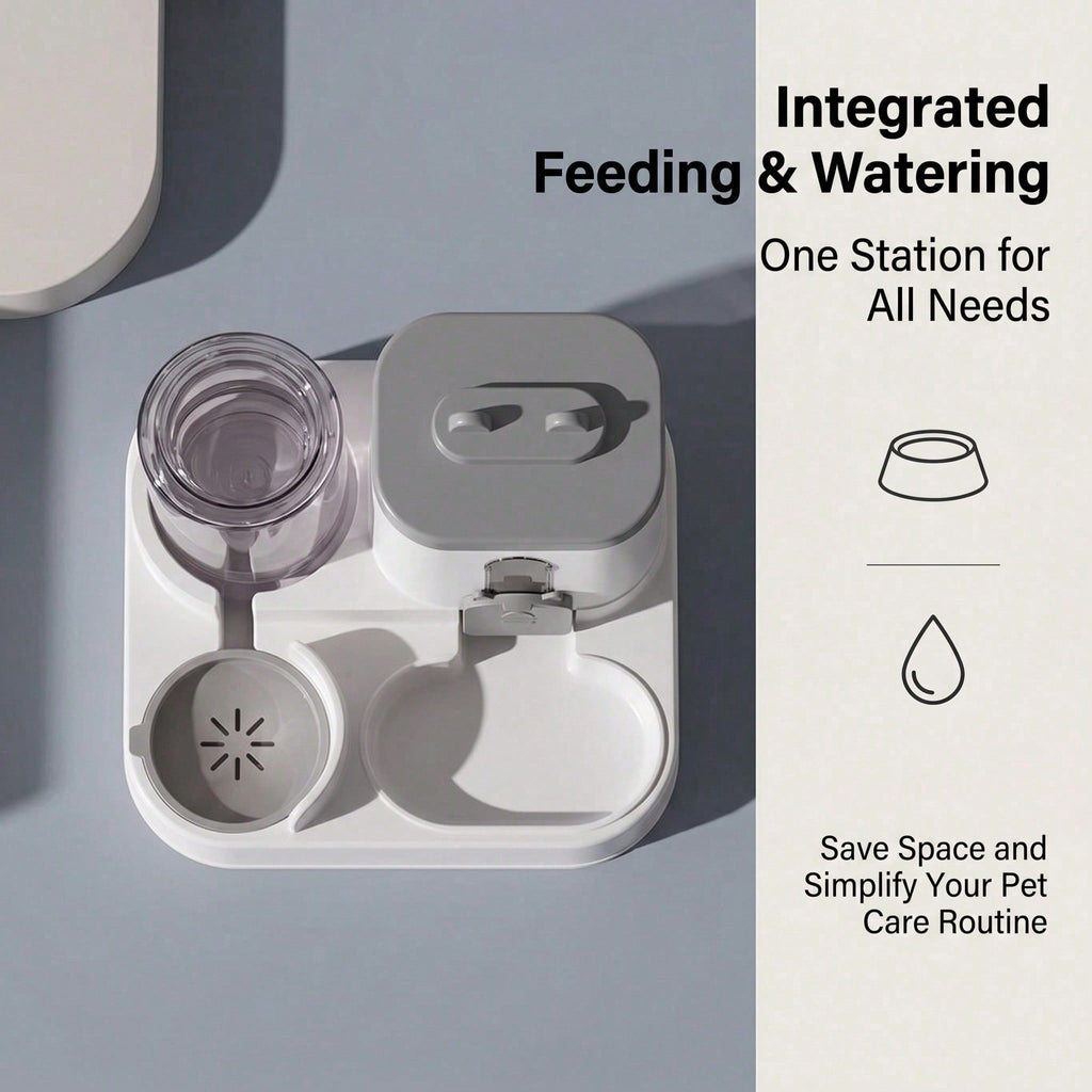 2-in-1 Gravity Pet Feeder and Waterer - image 3