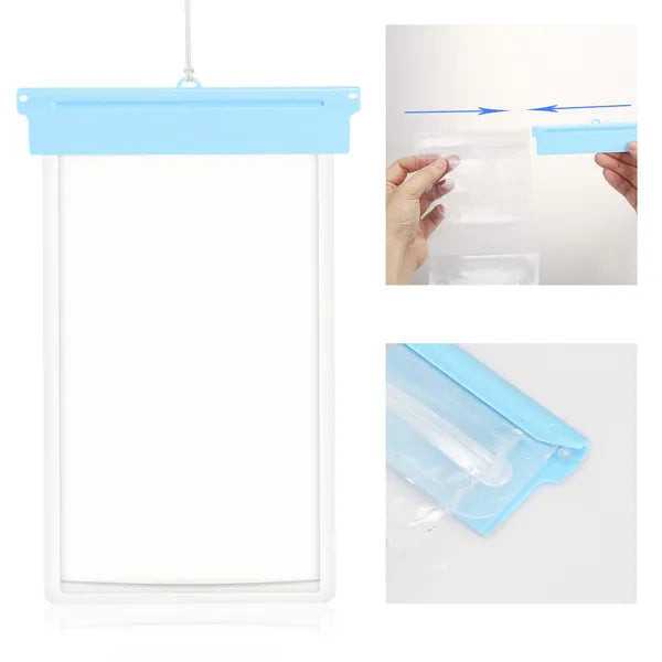 Waterproof Phone Dry Pouch, Blue - image 2