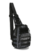 Tactical Sling Chest Bag, Python Black