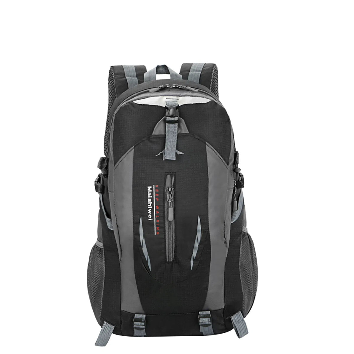 36L Water-Resistant Hiking Backpack, Black - image 7