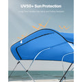4-Bow Bimini Top Replacement Cover, 8 ft