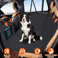 Dog Back Seat Extender with Hard Bottom, Waterproof