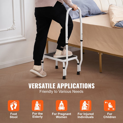 1-Step Stool with Handle, 330 lb - image 2