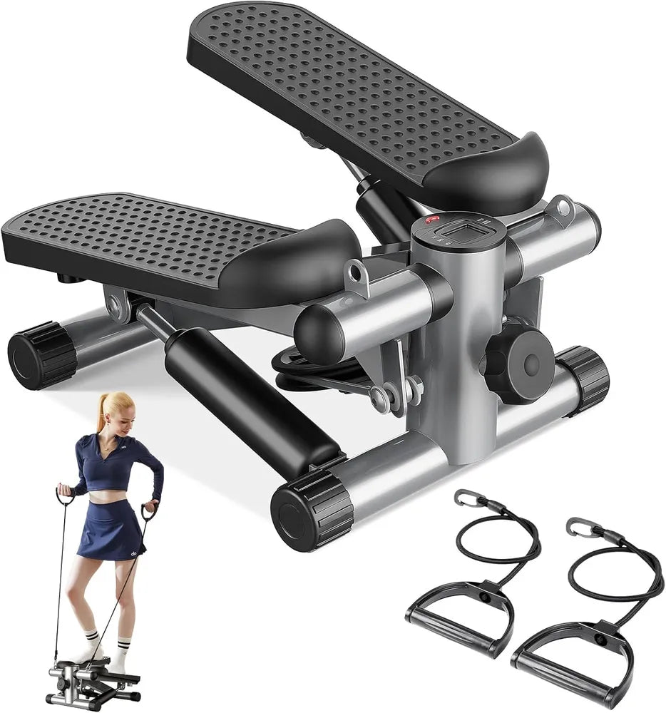Mini Stepper with Resistance Bands - image 2