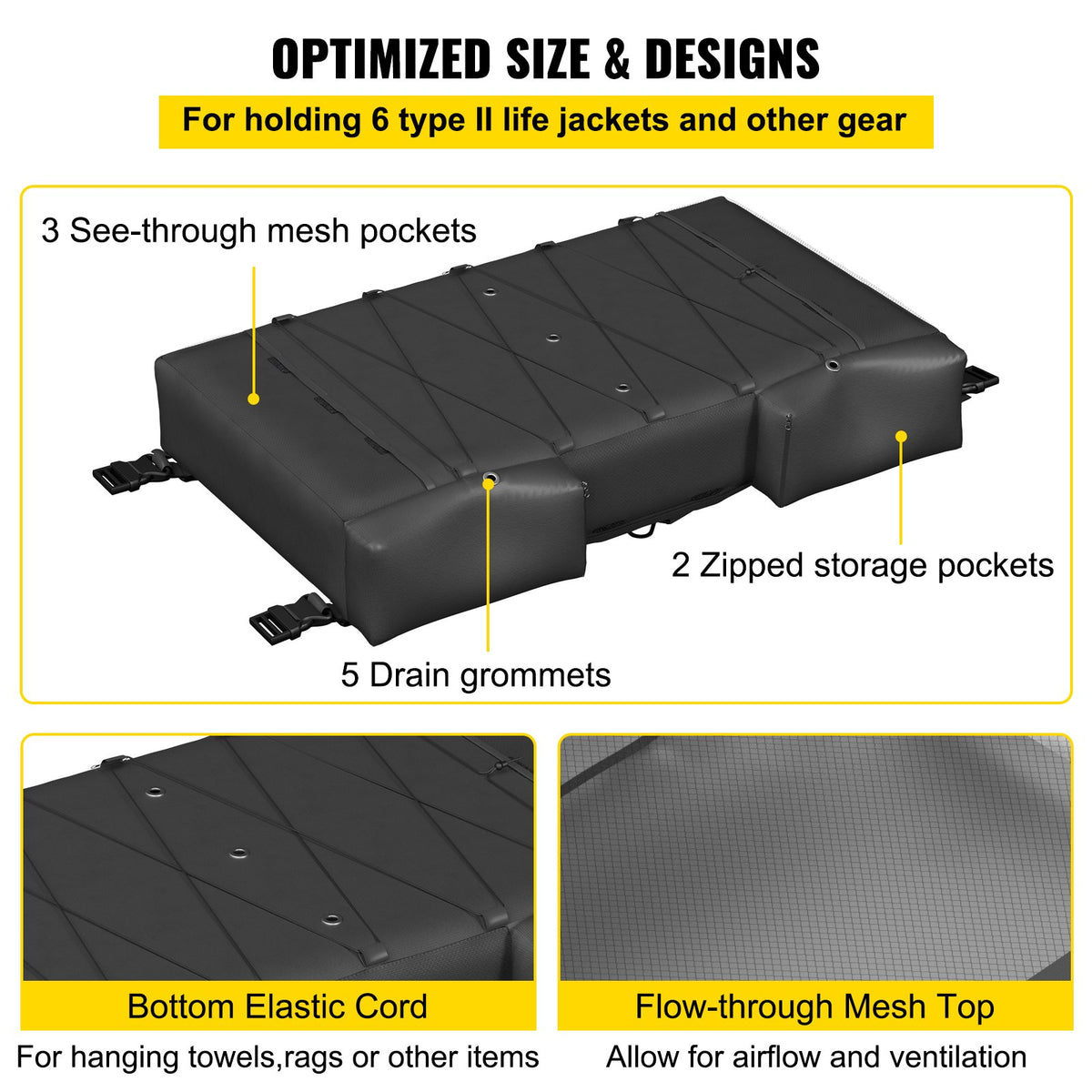 T-Top Storage Bag for 6 Life Jackets - image 4