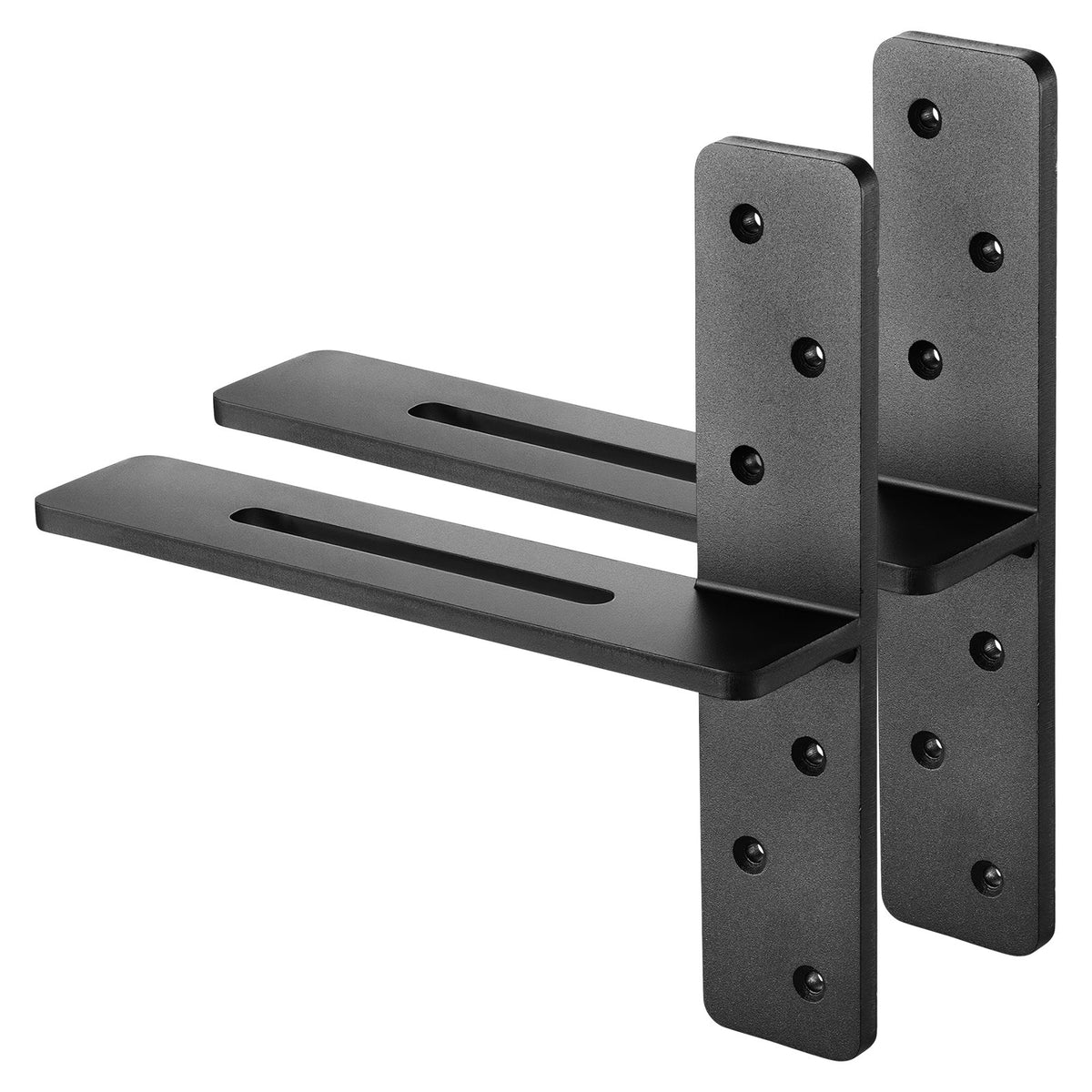 Floating Shelf Brackets, 12 in, 2 Pack - image 4
