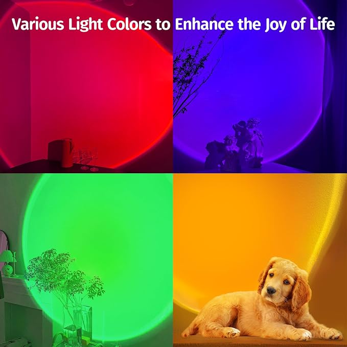 LED Sunset Lamp Projector with App Control - image 6