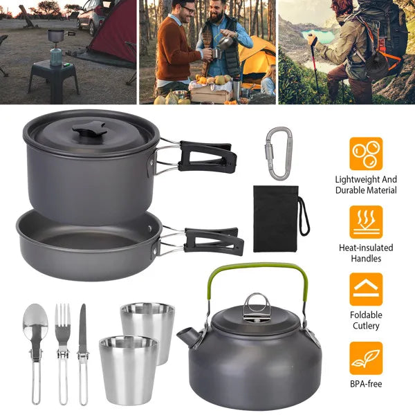 Camping Cookware Set, 12 Pieces - image 7