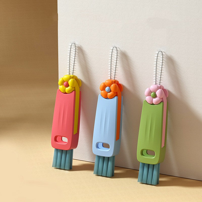3-in-1 Bottle Lid and Gap Cleaning Brush, 3 Pack - image 2