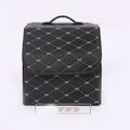 Quilted PU Leather Trunk Storage Box, Medium