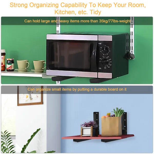 Adjustable Microwave Wall Brackets, 2 Pieces - image 4
