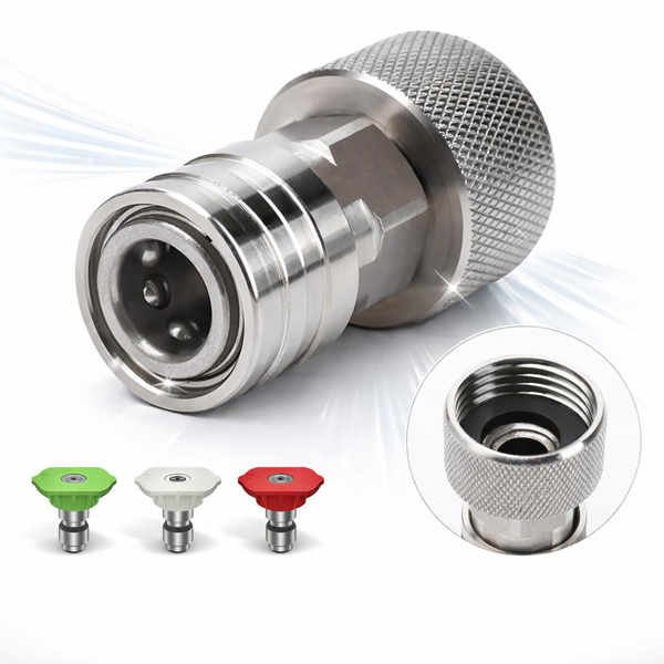 Garden Hose to Pressure Washer Quick Connect Adapter - image 3