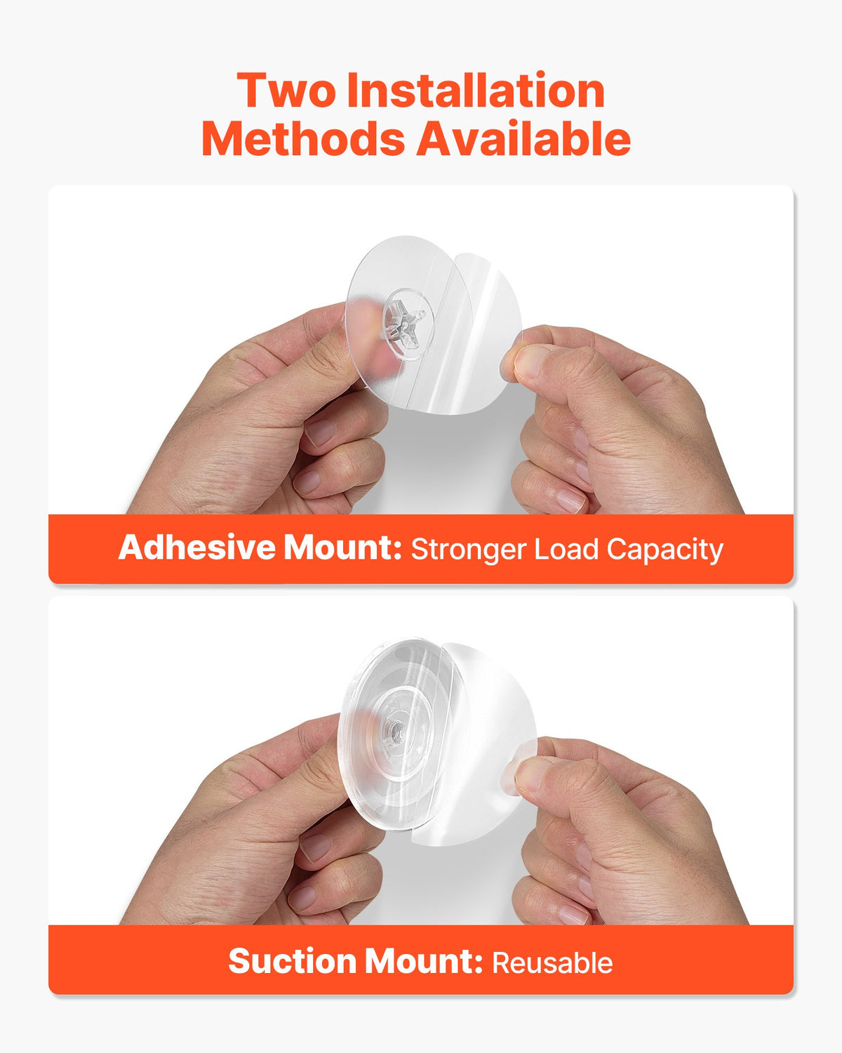 Suction Cup Shower Hooks, Stainless Steel, 2 Pack - image 5