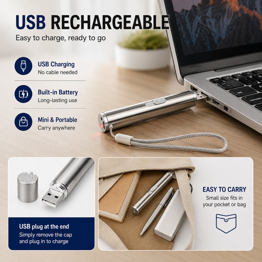 3-in-1 Rechargeable Pet Laser Toy - image 6