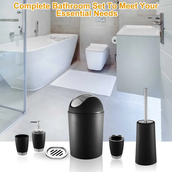 Bathroom Accessories Set, 6 Pieces - image 7